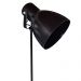 Coluna De Luz - Luminária De Chão Articulada Gira 360 Graus - Cor Preto