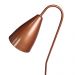Luminária De Chão - Coluna de iluminação Com Haste Fixa na cor Cobre