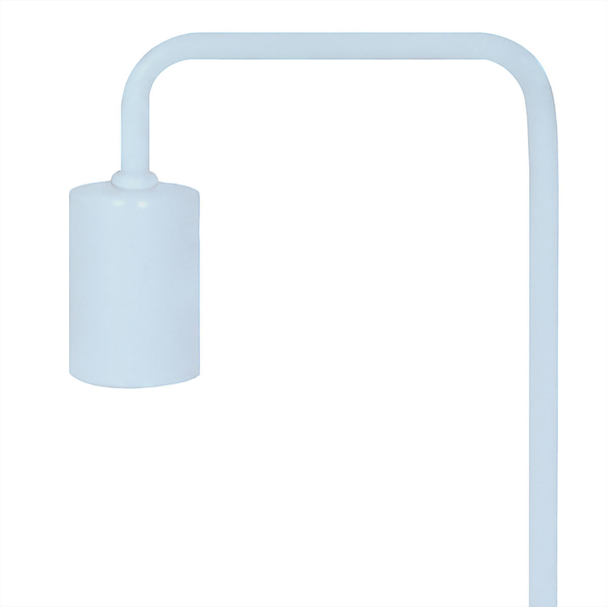 Luminaria De Chão Retrô Canto Sala Ideal Lâmpada Filamento Cor Da Estrutura Branco