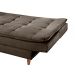 Sofá-Cama Casal 3 Lugares Dinorá Suede Capuccino