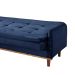 Sofá-Cama Casal 3 Lugares Tokio Suede Azul