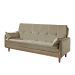 Sofá-Cama Casal 3 Lugares Tokio Suede Bege