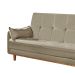 Sofá-Cama Casal 3 Lugares Tokio Suede Bege