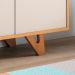 Aparador Buffet Bar Para Sala 02 Portas 02 Gavetas Valentim B01 Cinamomo Off White - Lyam Decor
