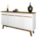 Aparador Buffet Decorativo Magno B02 Cinamomo Branco - Lyam Decor