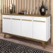 Aparador Buffet Decorativo Magno B02 Cinamomo Branco - Lyam Decor