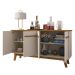 Aparador Buffet Decorativo Magno B02 Cinamomo Off White - Lyam Decor