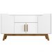 Aparador Buffet Sala de Jantar com 04 Portas 01 Gaveta Future B02 Branco Cinamomo - Lyam Decor