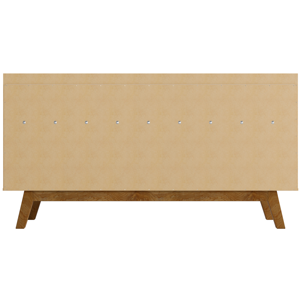 Aparador Buffet Sala de Jantar com 04 Portas 01 Gaveta Future B02 Branco Cinamomo - Lyam Decor