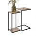 Aparador Decorativo Espelhado com Mesas Laterais Industrial D01 Design Demolição - Lyam Decor