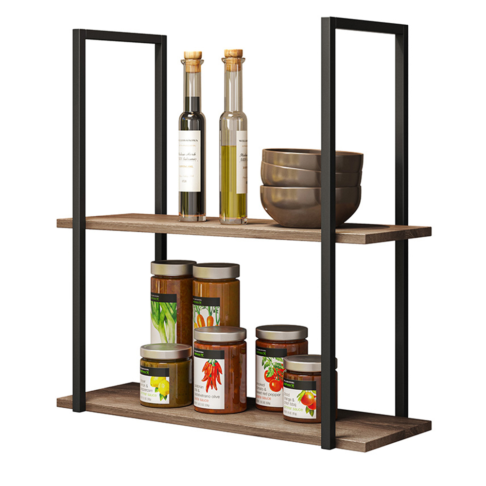 Aparador Decorativo Espelhado com Prateleira Multiuso Industrial D01 Design Demolição - Lyam Decor