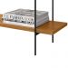 Aparador Decorativo Industrial Para Sala de Estar Jantar Aço Moric L05 Nature Preto - Lyam Decor