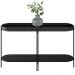 Aparador Decorativo Industrial Para Sala de Estar Jantar Sintético Nord L05 Preto - Lyam Decor