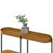 Aparador Decorativo Industrial Sala de Estar Jantar Sintético Caramelo Nord L05 Nature - Lyam Decor