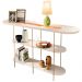 Aparador Para Sala de Estar Orgânico Industrial Friesen B01 Off White - Lyam Decor