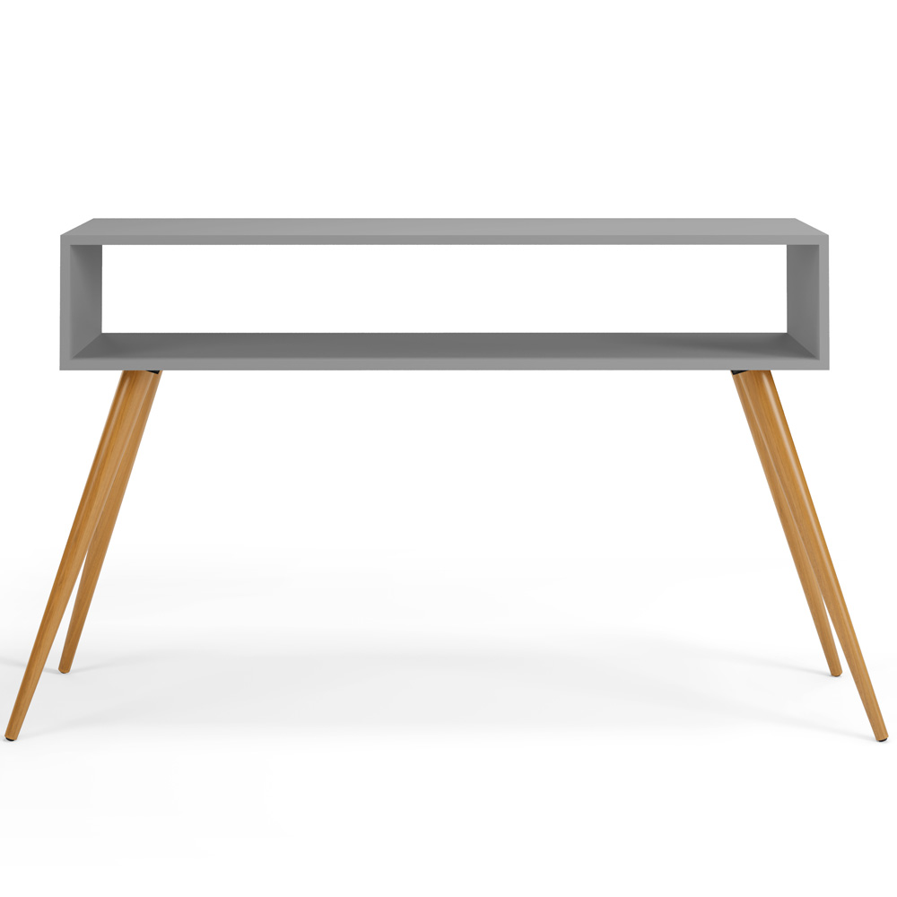 Aparador Para Sala de Estar Pés Palito Mônaco L03 Cinza - Lyam Decor