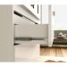 Armário Balcão Gabinete Para Banheiro 60cm Com 03 Gavetas Pietra B06 Branco Brilho - Lyam Decor
