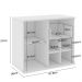 Armário Balcão Gabinete Para Banheiro 70cm Com 01 Gaveta 01 Porta Bia B06 Branco - Lyam Decor