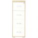 Armário Multiuso Office Arquivo 4 Gavetas Atria Executiva 132cm A02 Carvalho Branco - Lyam Decor