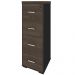Armário Multiuso Office Para Arquivo 4 Gavetas Atria Executiva 132cm A02 Charuto Preto - Lyam Decor