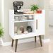 Balcão Aparador Buffet Para Café 01 Porta B02 Branco - Lyam Decor
