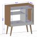 Balcão Aparador Buffet Para Café 01 Porta B02 Branco - Lyam Decor