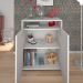 Balcão Multiuso Escritório Sala Cool A02 02 Portas Branco - Lyam Decor