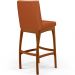 Banqueta Alta Para Cozinha Sala De Jantar Fixa Mila L02 Tecido Terracota - Lyam Decor
