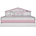 Bicama Infantil Com Casa De Boneca Quarto Anna P04 Branco Rosa - Lyam Decor