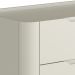 Cômoda Para Quarto Closet Orgânica 3 Gavetas Pés Industrial Preto Bliss I03 Luna - Lyam Decor