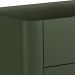 Cômoda Para Quarto Closet Orgânica 6 Gavetas Pés Industrial Preto Bliss I03 Musgo - Lyam Decor