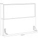 Cabeceira Box Casal Com Tachas 160 cm Vicenza L02 Bouclê Cru - Lyam Decor