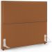 Cabeceira Box Casal Com Tachas 160 cm Vicenza L02 Bouclê Terracota - Lyam Decor