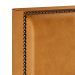 Cabeceira Box Casal Com Tachas 160 cm Vicenza L02 Couríssimo Whisky - Lyam Decor