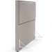 Cabeceira Box Casal King Com Tachas 195 cm Vicenza L02 Bouclê Bege - Lyam Decor