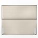 Cabeceira Box Casal King Com Tachas 195 cm Vicenza L02 Facto Pérola Metalizado - Lyam Decor
