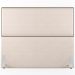 Cabeceira Box Casal King Com Tachas 195 cm Vicenza L02 Suede Bege - Lyam Decor