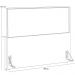 Cabeceira Box King Vicenza 195 Facto Verde Musgo L02 E 2 Mesas De Cabeceira Work Branco - Lyam Decor