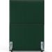 Cabeceira Box Solteiro Com Tachas 100 cm Vicenza L02 Bouclê Verde - Lyam Decor