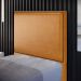 Cabeceira Box Solteiro Com Tachas 100 cm Vicenza L02 Couríssimo Whisky - Lyam Decor