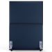 Cabeceira Box Solteiro Com Tachas 100 cm Vicenza L02 Facto Azul Marinho - Lyam Decor