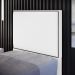 Cabeceira Box Solteiro Com Tachas 100 cm Vicenza L02 Facto Branco - Lyam Decor