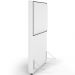 Cabeceira Box Solteiro Com Tachas 100 cm Vicenza L02 Facto Branco - Lyam Decor