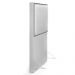 Cabeceira Box Solteiro Com Tachas 100 cm Vicenza L02 Facto Cinza Metalizado - Lyam Decor