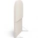 Cabeceira Cama Box 100cm Orgânica Lanna W01 Bouclê Creme - Lyam Decor