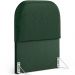 Cabeceira Cama Box 100cm Orgânica Lanna W01 Couríssimo Verde - Lyam Decor