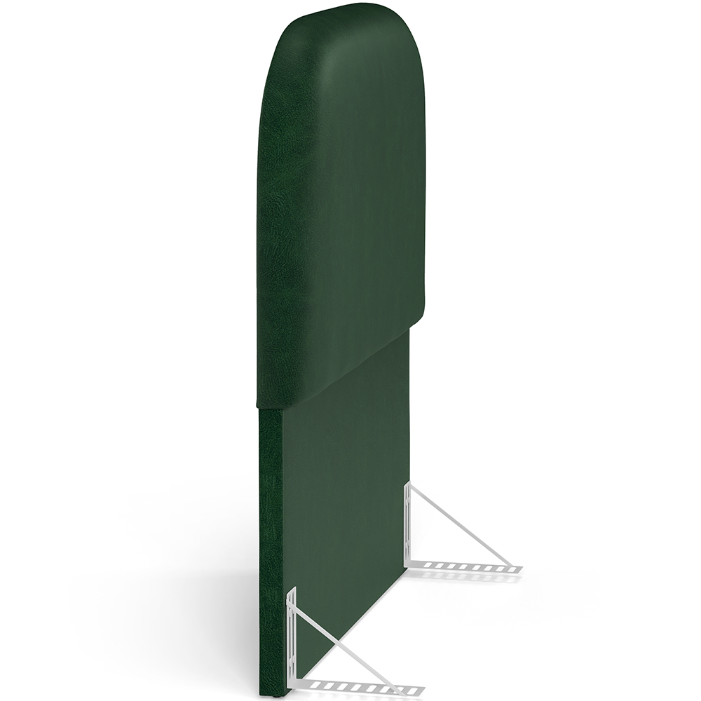 Cabeceira Cama Box 100cm Orgânica Lanna W01 Couríssimo Verde - Lyam Decor