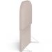 Cabeceira Cama Box 100cm Orgânica Lanna W01 Linho Bege - Lyam Decor