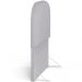 Cabeceira Cama Box 100cm Orgânica Lanna W01 Linho Cinza - Lyam Decor