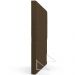 Cabeceira Cama Box Casal  King 195 cm Aurora W01 Suede Marrom - Lyam Decor
